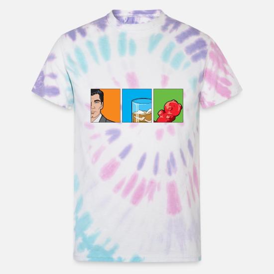 gummy bear tie dye shirt